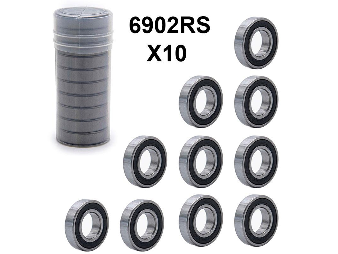 Rodamiento De Bolas 6902rs - 10uds