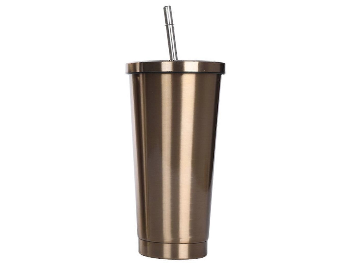 Taza térmica de acero inoxidable de 500 ml con tapa para café y bebidas. Ly Ebike