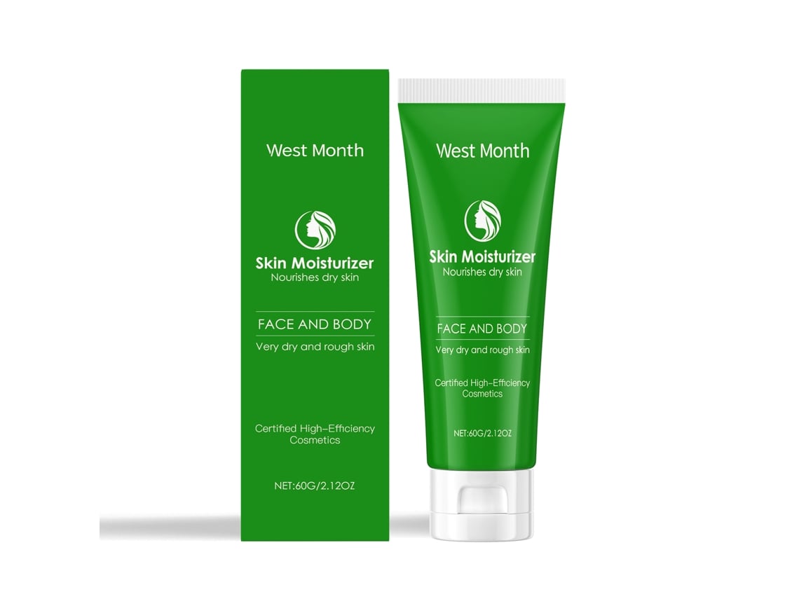 Crema facial hidratante y nutritiva para una piel sana.