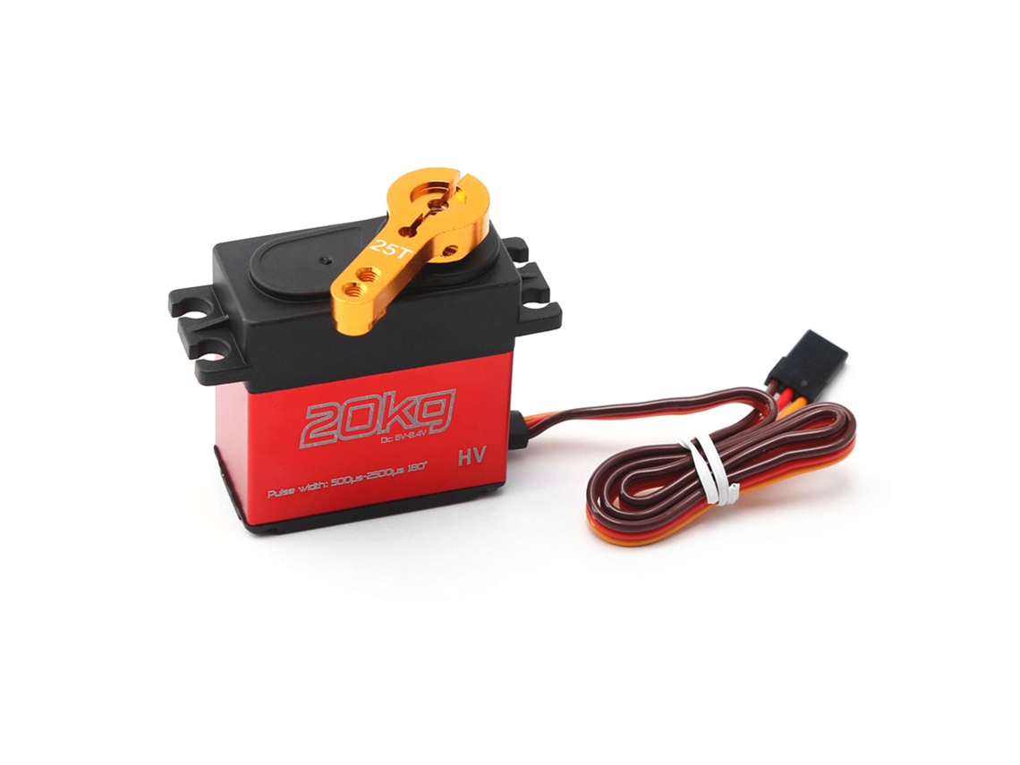 Servo Digital Metálico Hs3220 De 22 Kg, Resistente Al Agua, Para Coches, Buggies, Camiones, Barcos, Aviones Y Helicópteros Rc 1/10 Y 1/8.