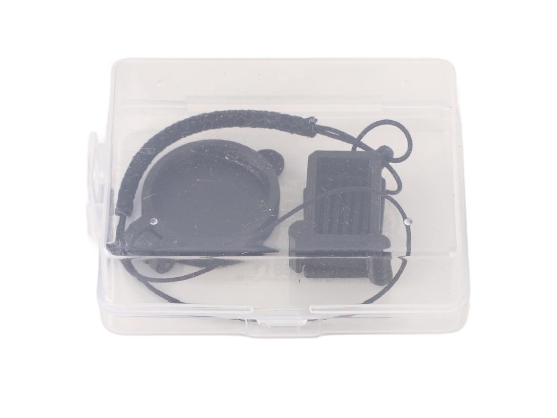 Tapa De Botón De Obturación Para Cámara Instantánea Con Cuerda Anti-pérdida Y Control De Exposición Para Wide 400 Negro