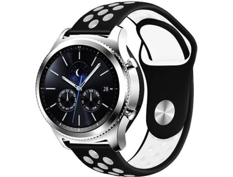 Correa Huawei Watch GT 3 46mm PHONECARE Sportystyle Negro y Blanco