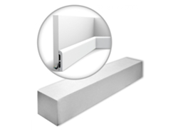 Rodapiés ORAC Decor Axxent Sx183-Ral9003-Box Rodapiés 34 Piezas