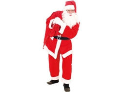 Disfraz de Hombre DISFRAZZES Papá Noel Terciopelo (Talla: Talla Universal)