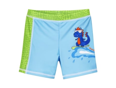 Shorts de baño para niños con protección uv PLAYSHOES Dino 4/5 ans