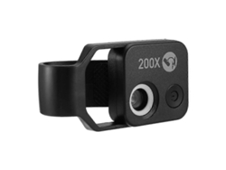 Mini microscopio digital portátil con aumento de 200x para teléfonos móviles, accesorio para microscopio con ventana.