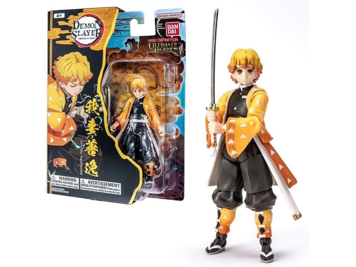 BANDAI NAMCO - Ultimate Legends HD - Figura de acción Demon Slayer 12 cm - Zenitsu Agatsuma - VE88962
