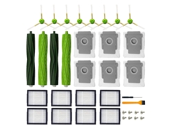 Cepillo principal compatible con aspiradoras Irobot Roomba serie I7, I3, I4, I6, I8, E5 y Je.