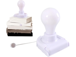 Lámpara de pared con cadena, bombilla a pilas, decoración del hogar, iluminación interior y exterior, Gokoco