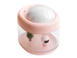Humidificadores de vapor frío para bebés, silenciosos, con luz nocturna y proyector de estrellas.