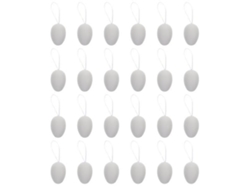 24 unidades de cáscaras de huevo de plástico para grafitis, juguete de Pascua para niños. Rosewell