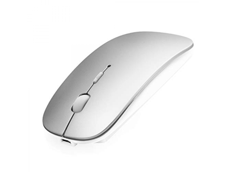 Bluetooth Mouse For Laptop/Ipad/iPhone/Mac(Ios13.1.2 And Above) / Android Pc, Inalámbrico Mouse Slim Usb Rechargable Quiet Mice For Windows/Linux/N...
