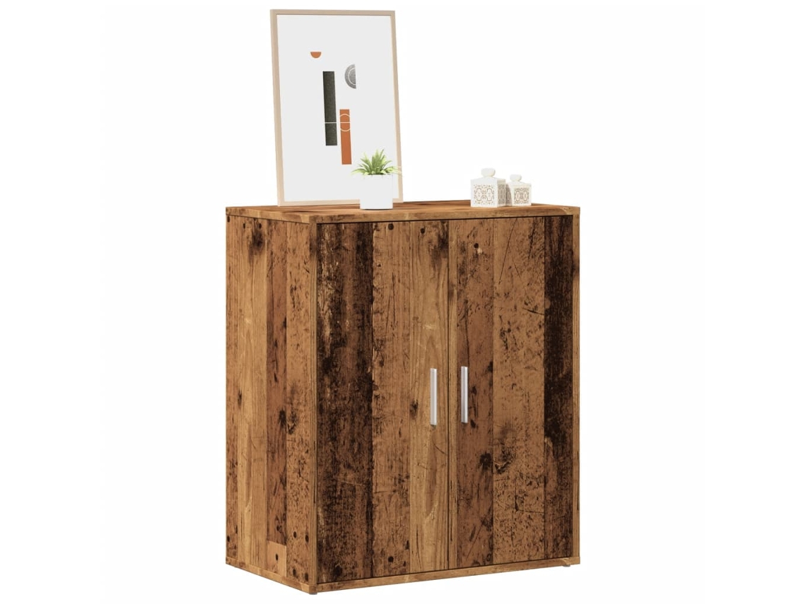 Mueble Zapatero | Zapatero Madera Ingeniería Madera Envejecida 60x35x70 Cm