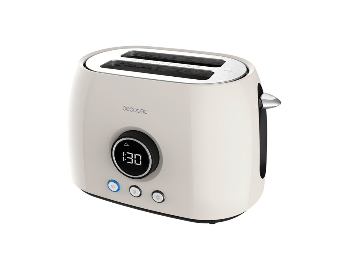 Tostadora Classictoast 8000 Bege Dupla CECOTEC
