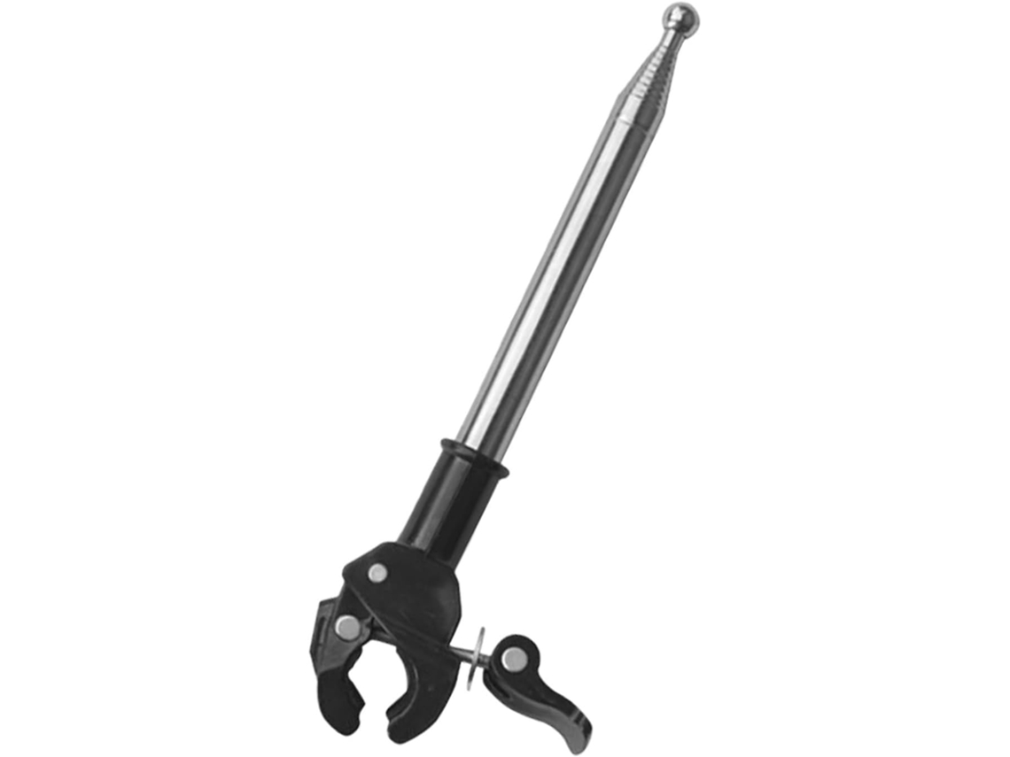 Mástil Retráctil Para Bandera: Soporte De Dos Ruedas Para Bandera, Poste Vertical Extensible, Brazo De Montaje