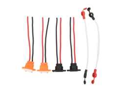 Puerto De Carga Para Bicicleta Eléctrica Con Cubierta Impermeable, Conector De Cable Y Toma De Batería.