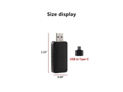 Adaptador inalámbrico 2 en 1 para Android Auto, Apple CarPlay y adaptador USB para coche. Hengjian