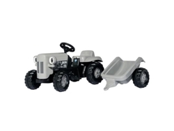 Conjunto de Tractor Little Grey Fergie ROLLYTOYS Kid con Remolque