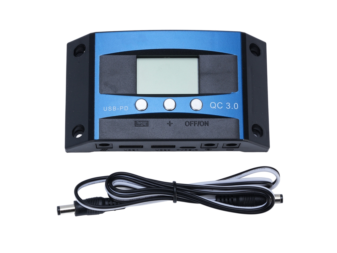 Controlador Solar Mppt (autoadaptativo 12/24v, Compatible Con Baterías De Plomo-ácido Y De Litio)
