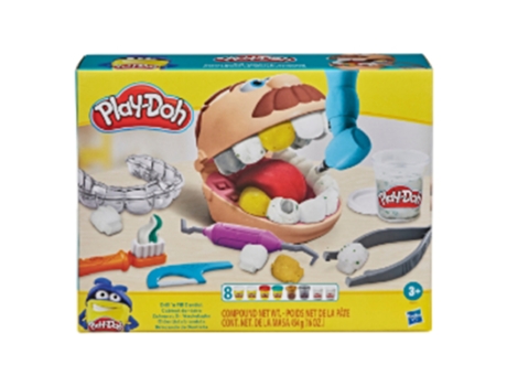 Blocs de Construcción PLAY-DOH El Dentista Bromista (Edad Mínima: 3 Años - 6,67 x 27,94 x 21,59 cm)