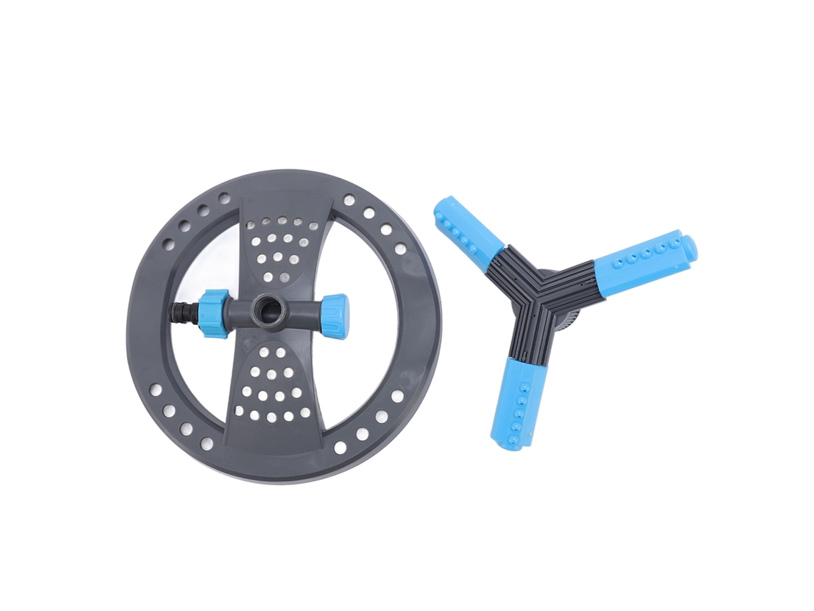 Sistema De Riego Automático Con Aspersor Giratorio De 360° De Abs Para Césped Y Huerto.