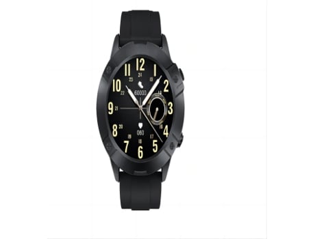 Reloj inteligente CUBOT N1 con esfera negra y correa de silicona de 49,5 mm