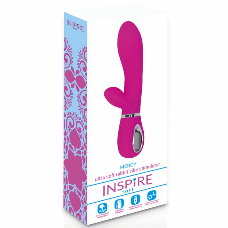 Vibrador Inspire Soft Mercy Rosa