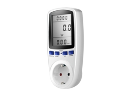 Medidor de energía Tommy01 White, monitor de consumo eléctrico y calculadora de facturas
