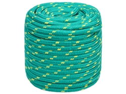 Cuerda De Barco Polipropileno Verde 18 Mm 100 M