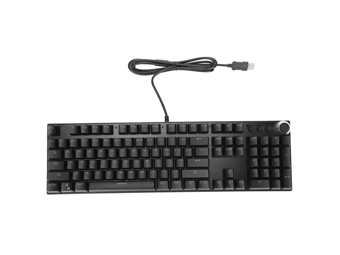 Baoj-2026novoteclado Gamer Mecânico Com Iluminação Retroiluminado Por Fio