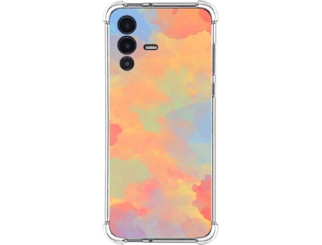 Carcasa para Vivo V23 5G TUMUNDOSMARTPHONE Dibujos Antigolpes Acuarela 08 Multicolor