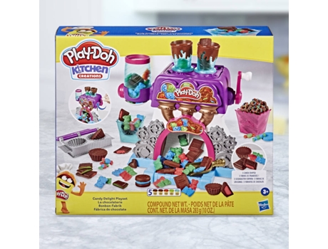 De Chocolate Playdoh plastilina chocofactory edad 3 años hasbro original juguete