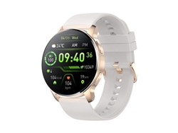 Smartwatch Yizhood I50 1.32 Inch Llamada Bluetooth Ip67 Impermeable Monitor De Salud (android Y Ios - Blanco)
