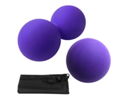 Kit De Pelotas De Masaje De Cacahuete Doble Y Pelotas Fasciales Para Terapia Muscular Y Técnica De Relajación De Tejido Profundo.