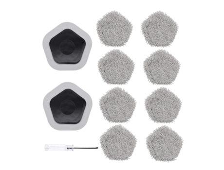 Acessórios de Aspirador Robot de limpieza de polvo Bot W10 y W10 Pro Trapeador y soporte para fregona 11 piezas