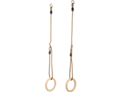 Columpio de Exterior SMALL FOOT COMPANY (Beige - Plástico - Longueur corde env. 122 cm, DiamÃ¨tre anneaux env. 18 cm)