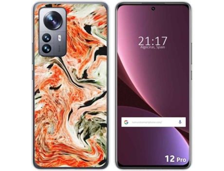 Carcasa para Xiaomi 12 Pro 5G TUMUNDOSMARTPHONE Dibujos Mármol 12 Multicolor