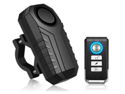 Alarma para bicicleta con vibración de 113 dB y protección IPX8, color negro Yizhood