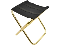 Silla plegable Alipis de hierro, tela y patas, portátil, ligera, para acampar.
