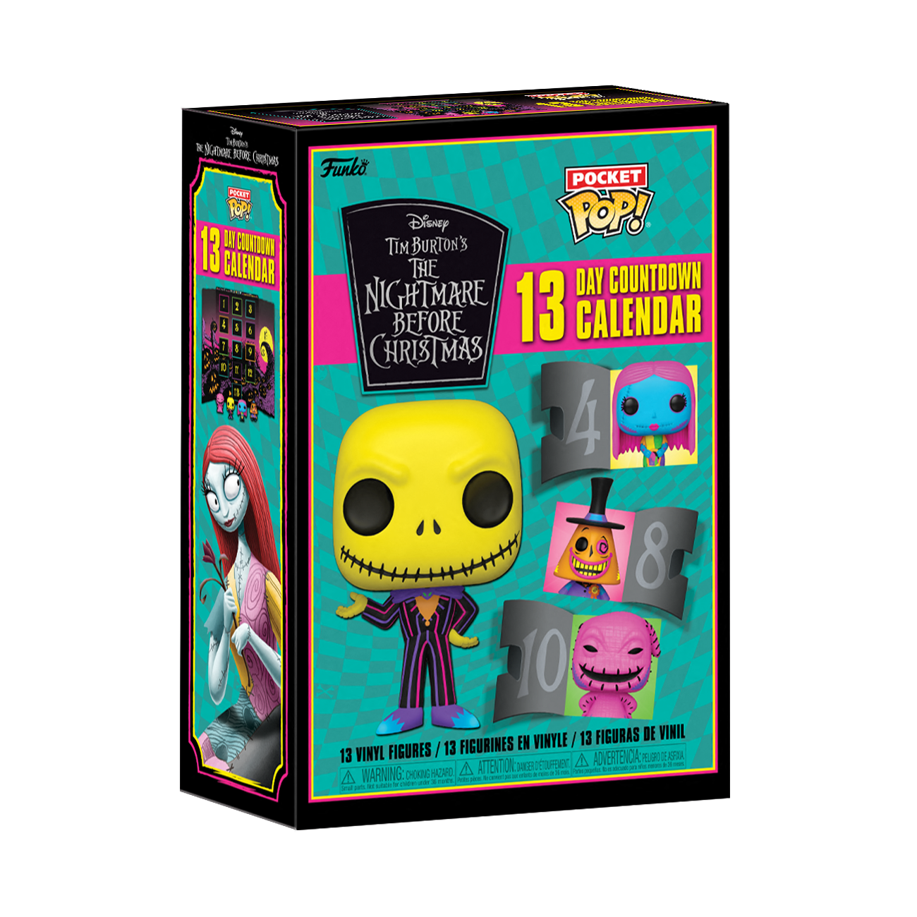 Figura O ESTRANHO MUNDO DE JACK Calendário Do Advento: 13 Dias Tnbcblklt