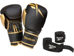 Guantes de Boxeo y Wrap Set REEBOK 12Oz