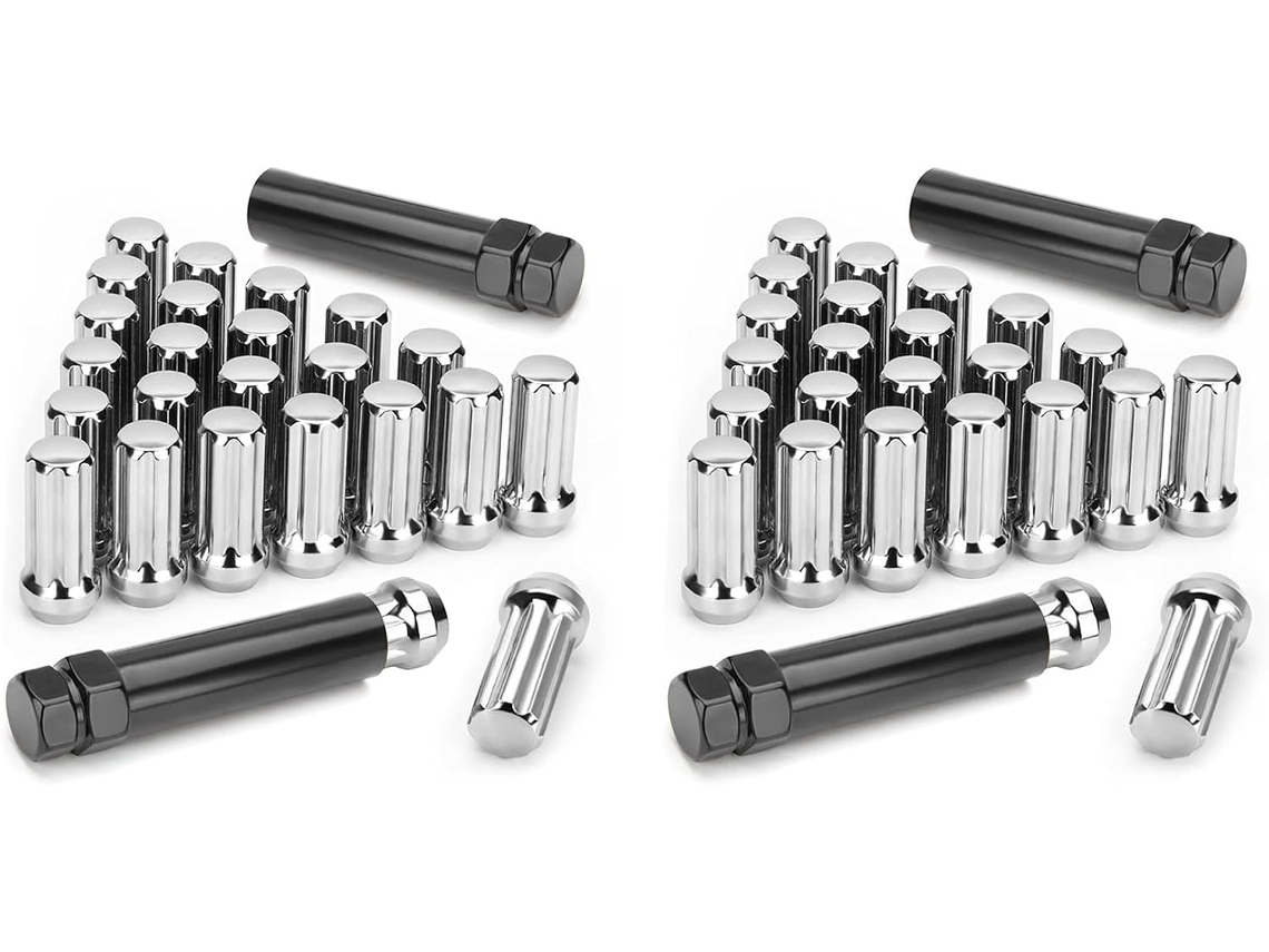 Tuercas Para Ruedas M14 X 1.5, 48 Piezas, 14 Mm, Accionamiento Cónico De 7 Estrías