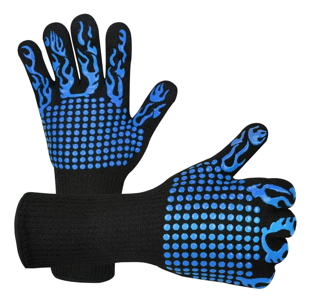 Guantes para barbacoa, resistentes a altas temperaturas, vayotoy