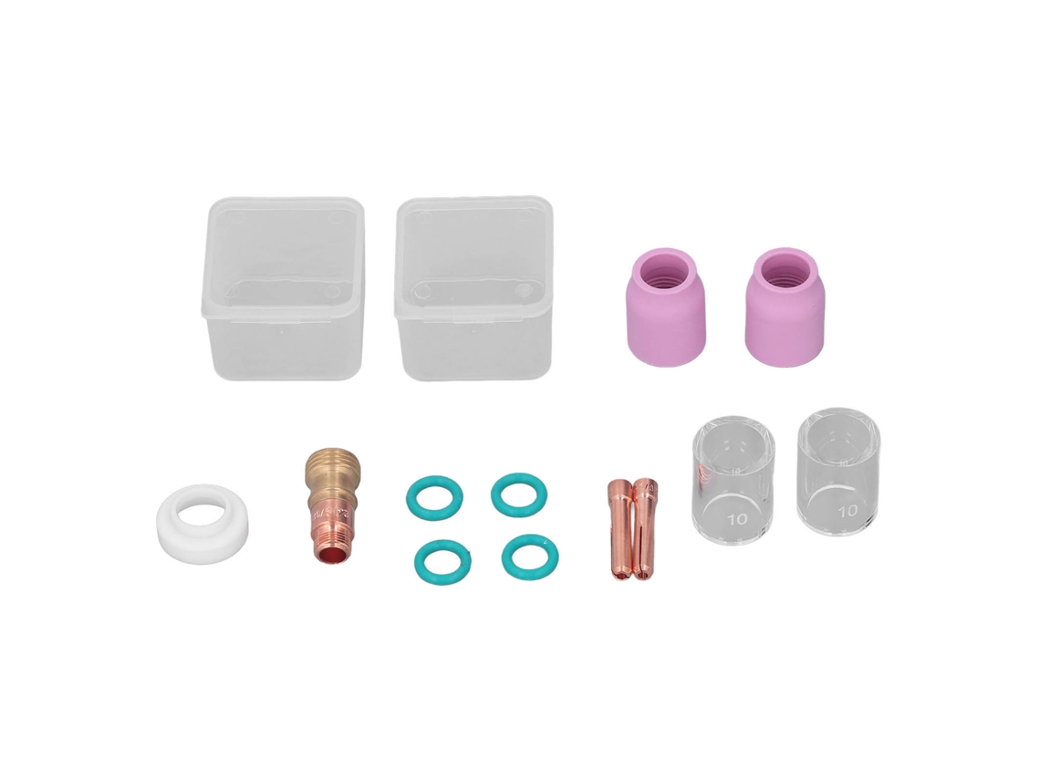 Kit De 12 Boquillas De Soldadura Tig Resistentes A Altas Temperaturas Y Accesorios Para Soplete De Soldadura.