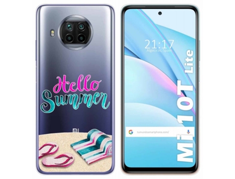 Carcasa Xiaomi Mi 10T Lite TUMUNDOSMARTPHONE Dibujos Transparente Multicolor