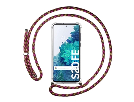 Carcasa Samsung Galaxy S20 FE TUMUNDOSMARTPHONE Colgante Rosa