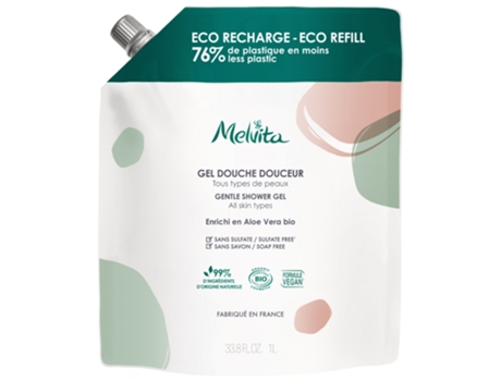 Creme de Ducha Suave Ecológico 1 L MELVITA