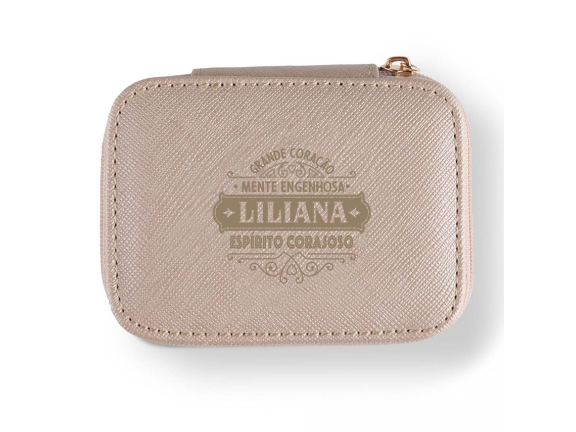 Liliana Joyero de Viaje Corazón Grande Mente Ingeniosa Espíritu Valiente HHI