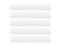 50pcs Delantal Desechable Para Corte Y Tinte De Cabello Impermeable 92x130cm