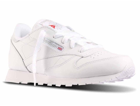 Zapatillas REEBOK Classic Leather Niños (29 - Blanco)